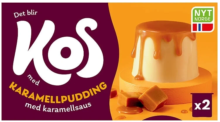Kos Karamellpudding 2x150 G Fjordland