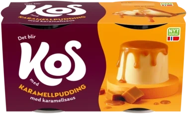 Karamellpudding m/Saus 2x150g Kos