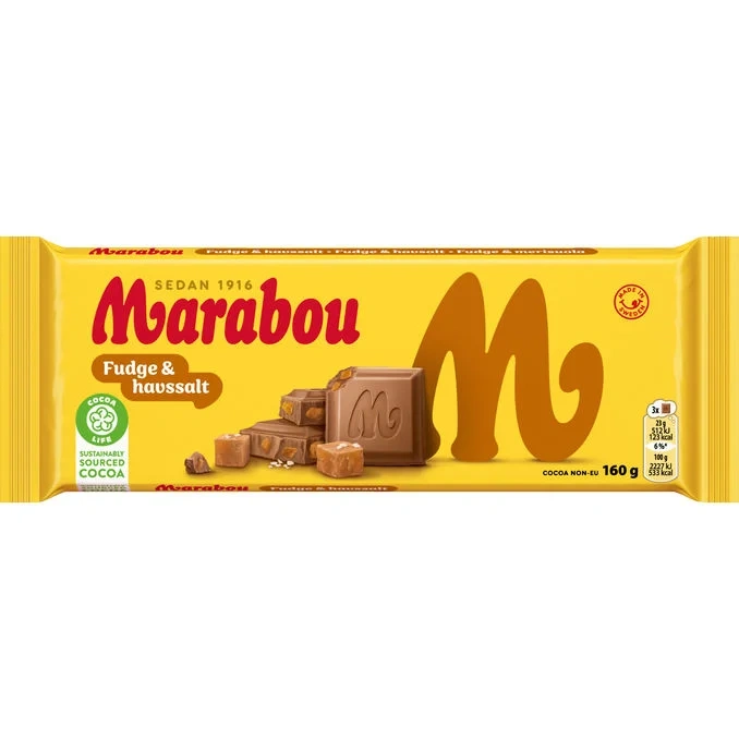 Mjölkchoklad Fudge & Havssalt
