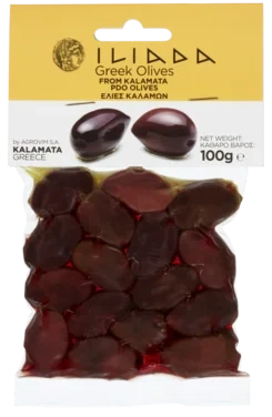 Kalamata Oliven m/Sten 100g Iliada