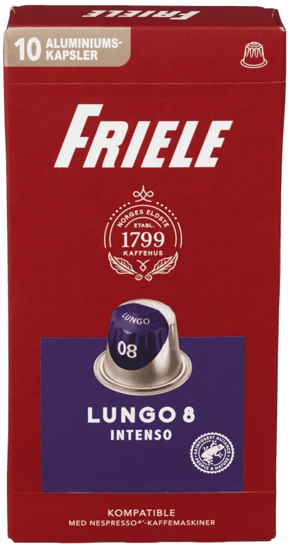 Friele Espre Lungo 8 10stk kapsler