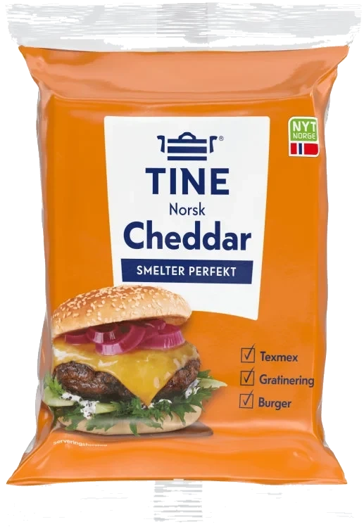 Norsk Cheddar 250g Tine