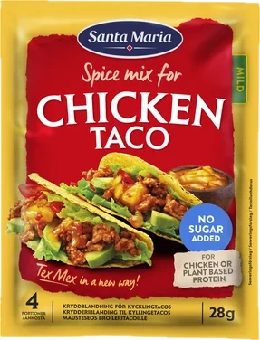 Chicken Taco Spice Mix 28g Santa Maria