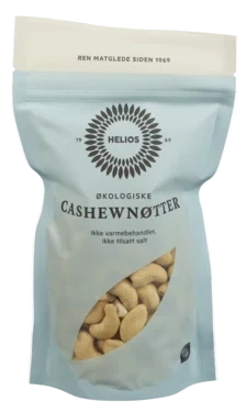 Helios Cashewnøtter Økologisk