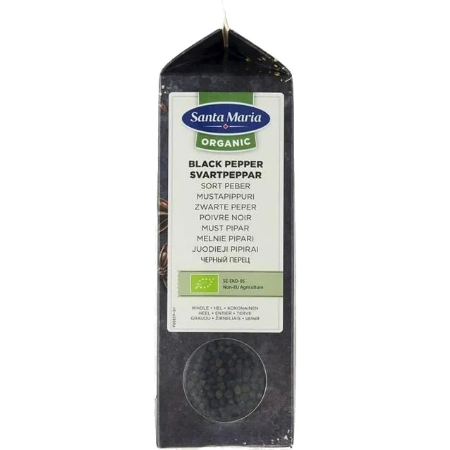 Sort Pepper Hel Økol. 450g