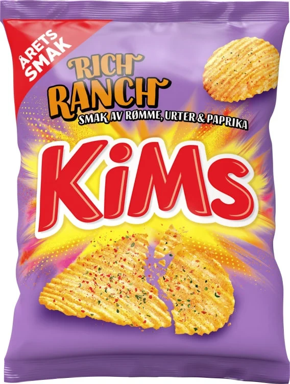 Kims Potetgull Rich Ranch 200g