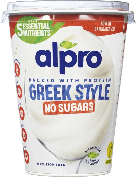 Soyagurt Gresk u/Sukker 400g Alpro