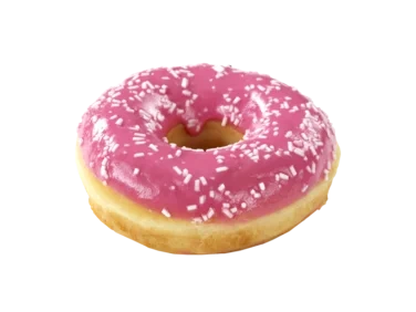 Donut Bringebær 58gx48stk