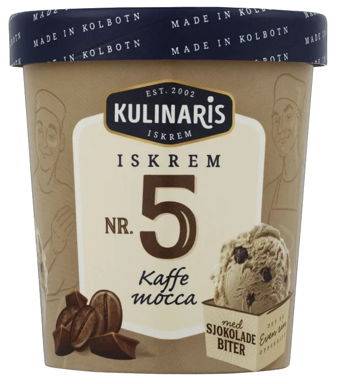 Kulinaris Kaffemocca-iskrem 0,5l Kulinaris 0,5l