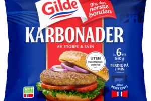 Karbonader Storfe og Svin 540g Enh