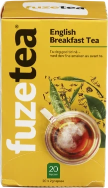 Fuze Tea English Breakfast 12 X20 Poser