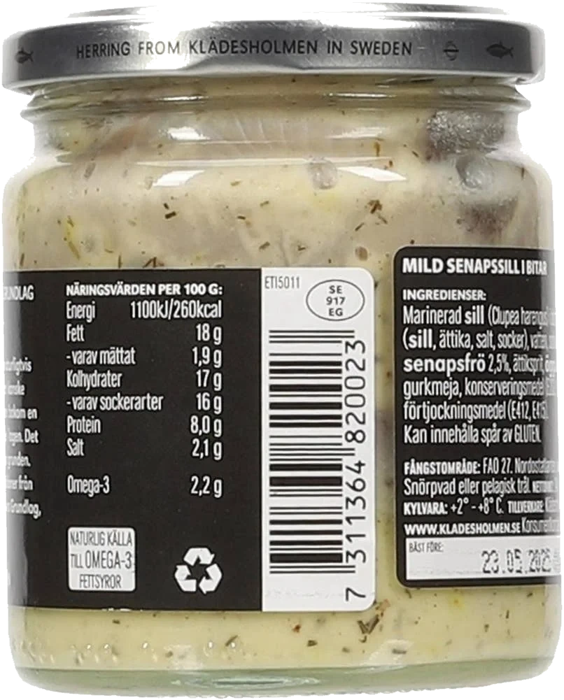 Mild sennepsild