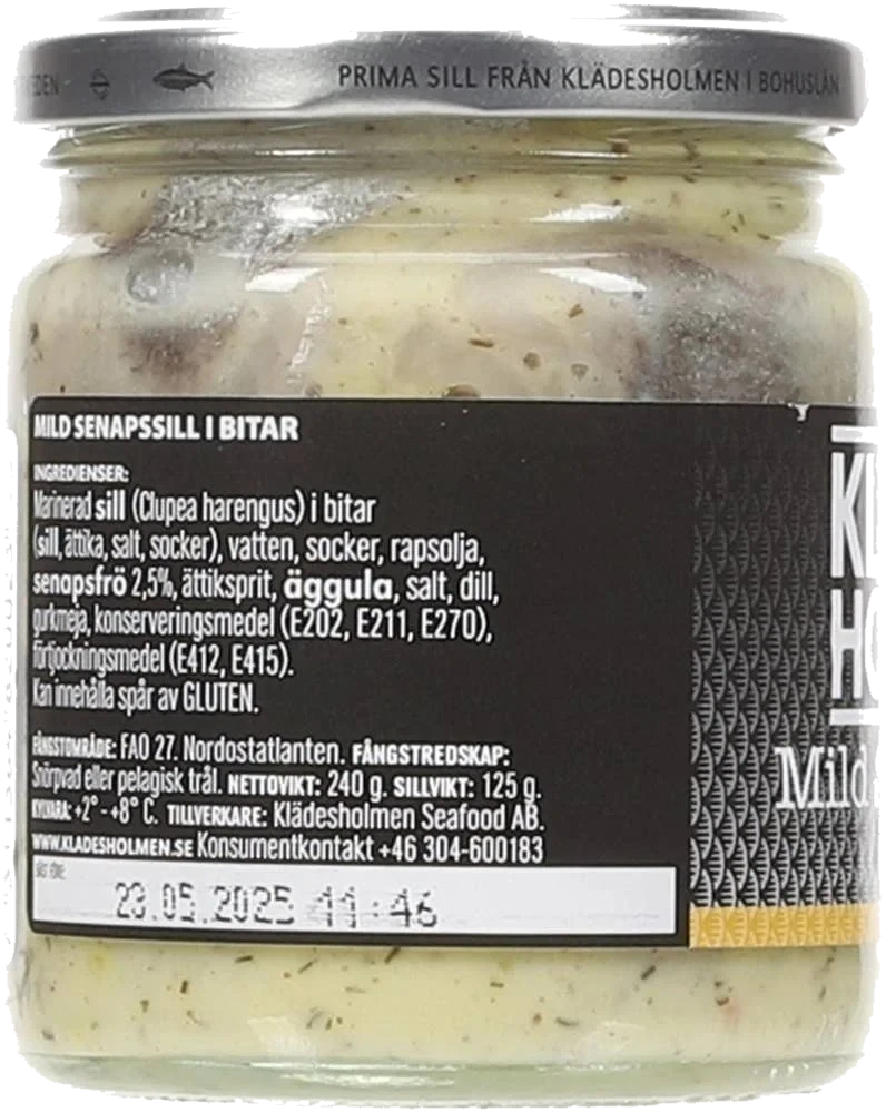 Mild sennepsild