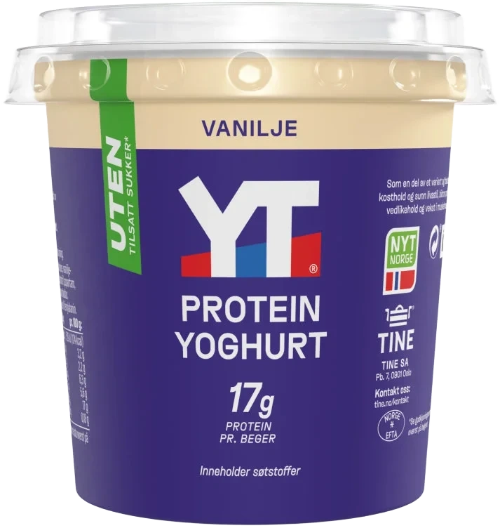 Yt Proteinyoghurt Vanilje 180g