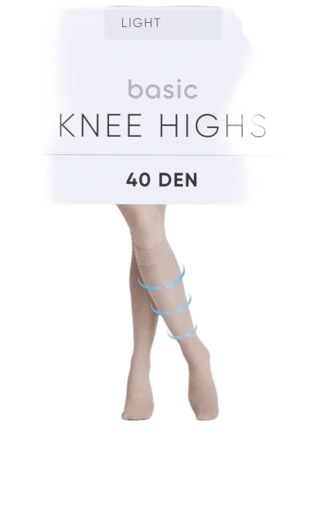Support Knee Highs Glow La Mote