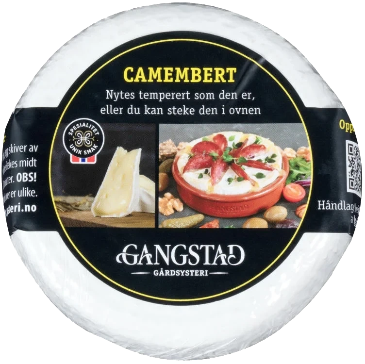 Camembert Ca 200g Gangstad