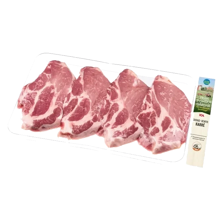 Karré Färsk Skivad Benfri ca 600g ICA