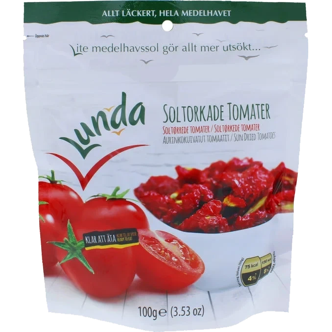 Soltorkade Tomater
