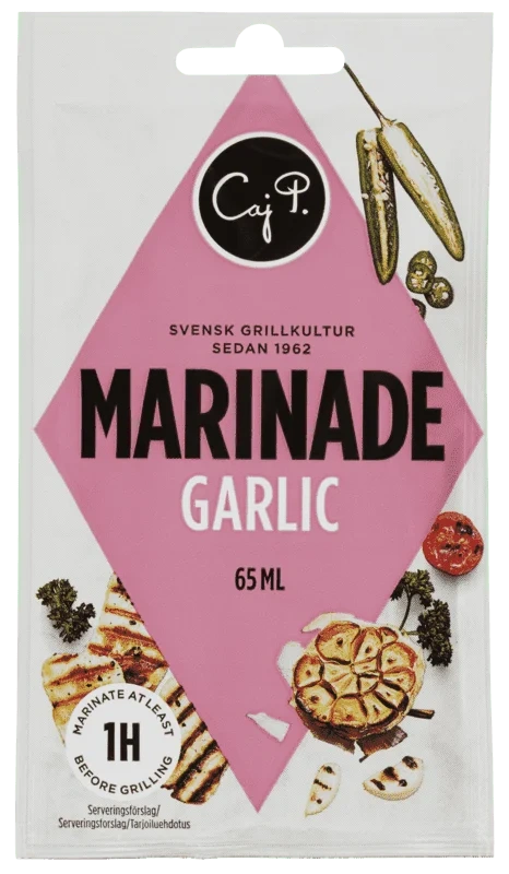 Marinade Hvitløk 65ml Caj P