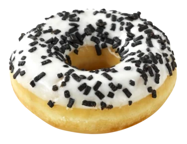 Donut Vanilje og Sjokoladesmak 60gx48stk