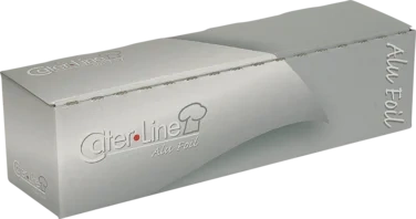 Aluminiumsfolie, Abena Cater-line, 150m X 29cm, 11my, Sølv, i Cut-box