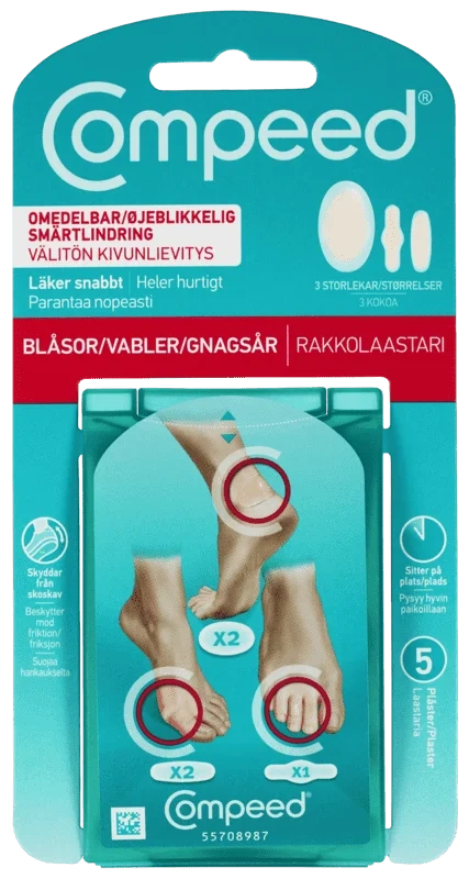 Compeed Gnagsårplaster Mix Pack 5stk