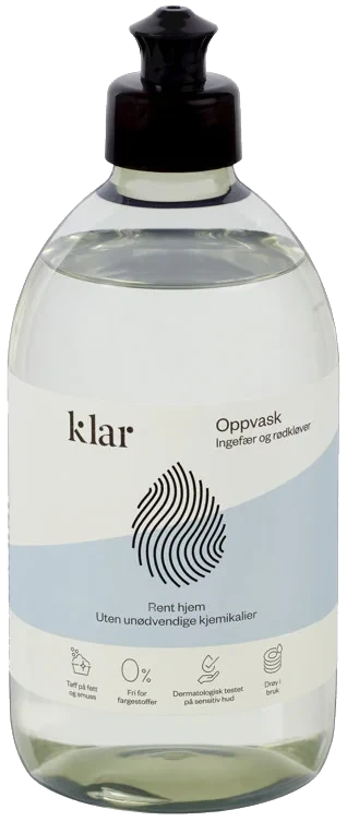 Klar Oppvaskmiddel 500ml