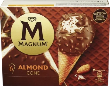 Magnum Multipack Mini Almond Cone 6x85ml