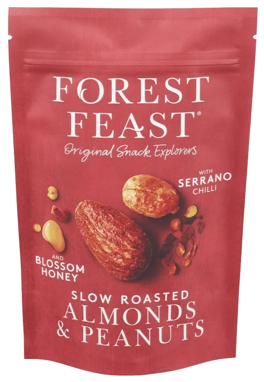 Forest Feast Chilli Honey Peanuts & Almonds 120g