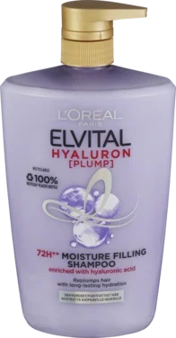 Loreal Paris Elvital Hyaluron Plump Shampoo 1000ml