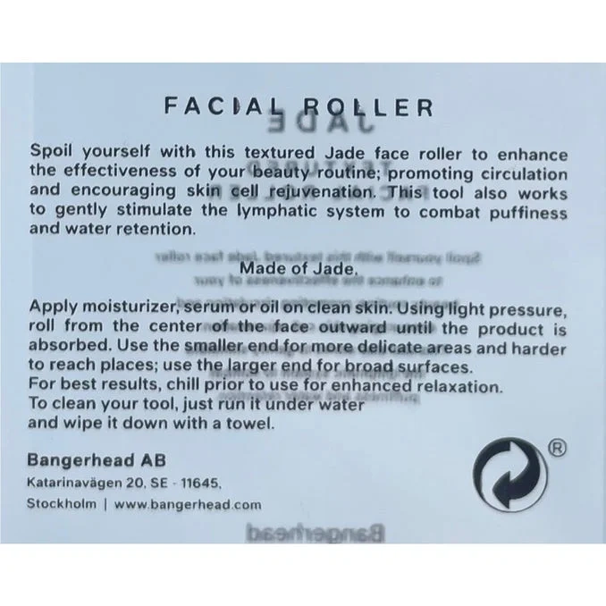 Ansiktsroller Textur Grön