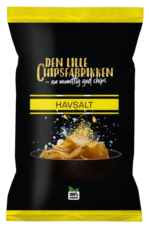 Den Lille Chipsfabrikken Havsalt 150G