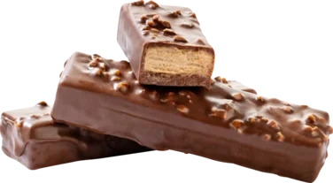 Dessertbar Sjokolade og Hasselnøtt 60g, Kartong 8stk