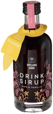 Drinksirup Rips & Vanilje 250ml Røyland