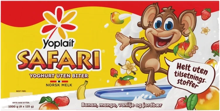 Yoplait Safari Ape 8x125g