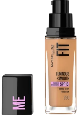 Maybelline Fit Me Luminous & Smooth Foundation Sun Beige 250