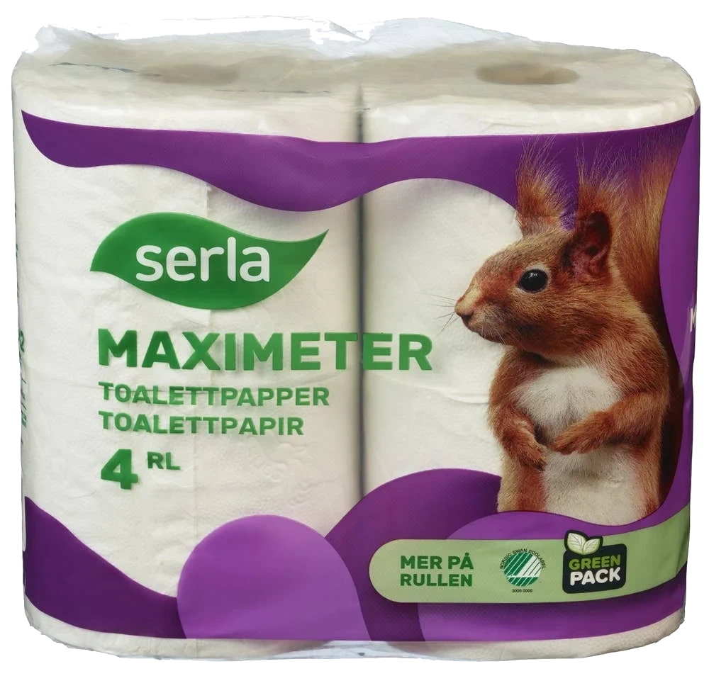 Maximeter toalettpapir