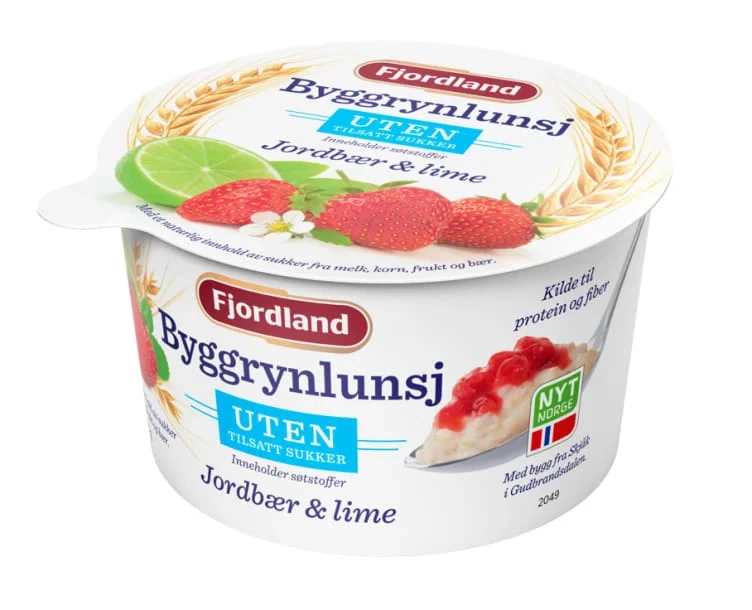 Bygglunsj Jordbær&Lime u/Sukker 150g