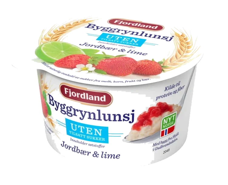 Bygglunsj Jordbær&Lime u/Sukker 150g