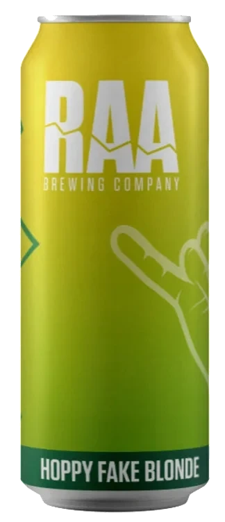 Hoppy Fake Blonde 0,44l boks Raa Brewing Company