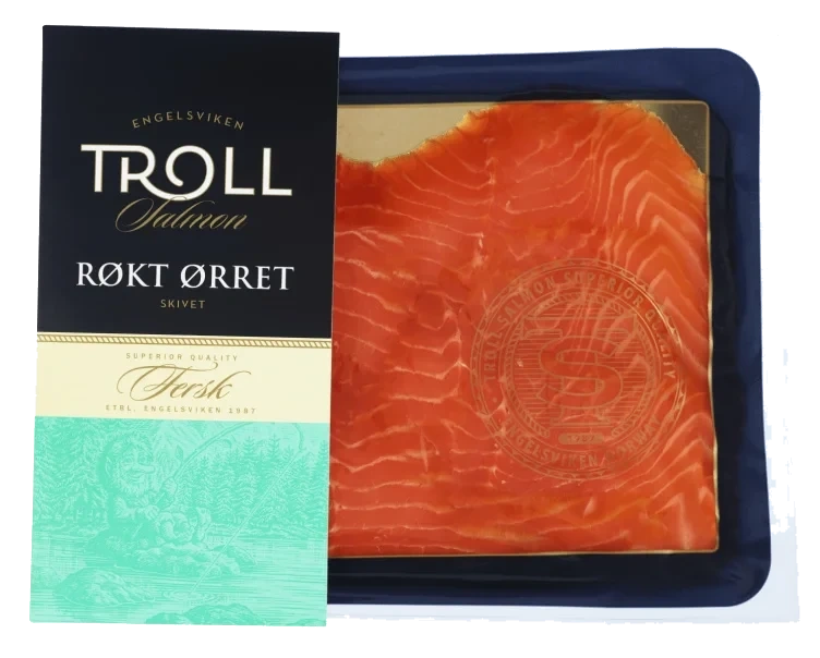 Ørret Røkt Skivet 200g Troll