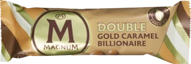Magnum Double Gold Caramel Billionaire Småis 85ml