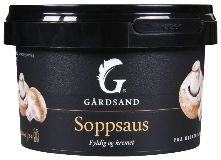 Soppsaus Kremet Fersk 240ml Gårdsand