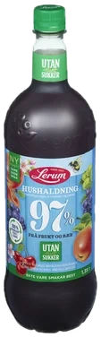 Husholdningssaft Utan Tilsett Sukker 1.35l Lerum
