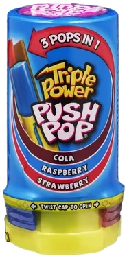 Bazooka Triple Power Push Pop