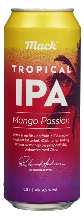 Tropical Ipa 0.50l bx Mack