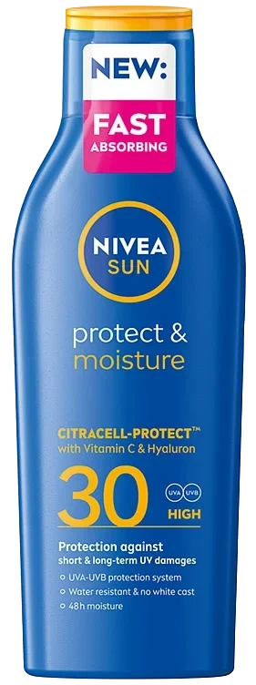 NIVEA SUN Protect & Moisture Sun Lotion SPF30 200 ml