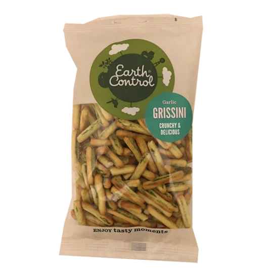 Earth Control Grissini Hvitløk 100g