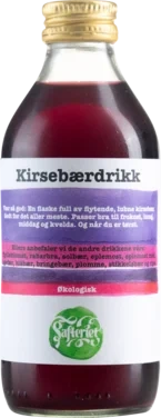 Safteriet Kirsebærdrikk Øko 250ml