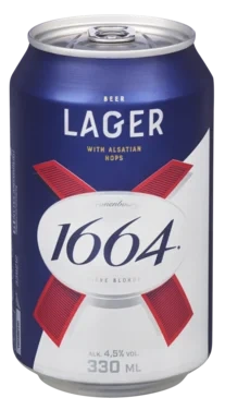 Kronenbourg 1664 Lager 0,33l boks